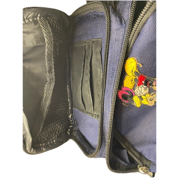 Disney Fanny Pack Adjustable Navy Blue Mickey And Minnie Mouse - Picture 5 of 5